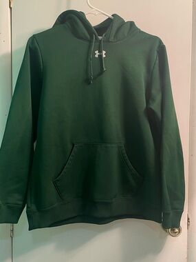 Under Armour Men's Forest Green Pullover Hoodie